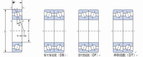 70C/70AC 角接觸球軸承